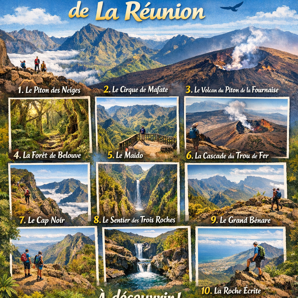 Sentiers Réunion